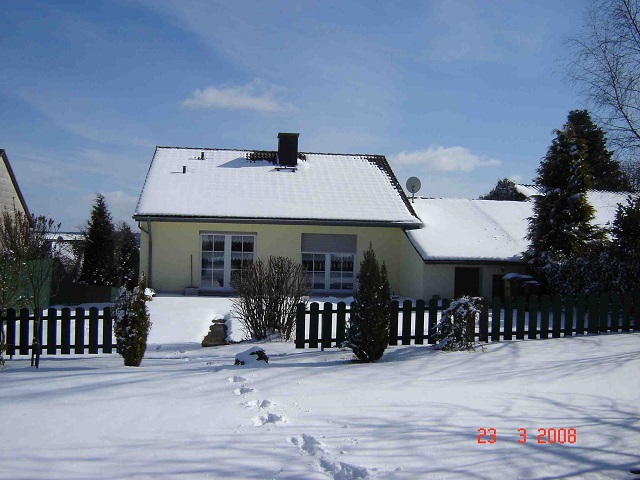 Garten im Winter